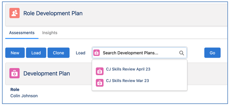 Mission Control Salesforce Project Management 7. Load Skill Development Plan