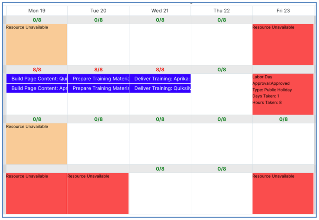 32. Scheduler Holidays Generic