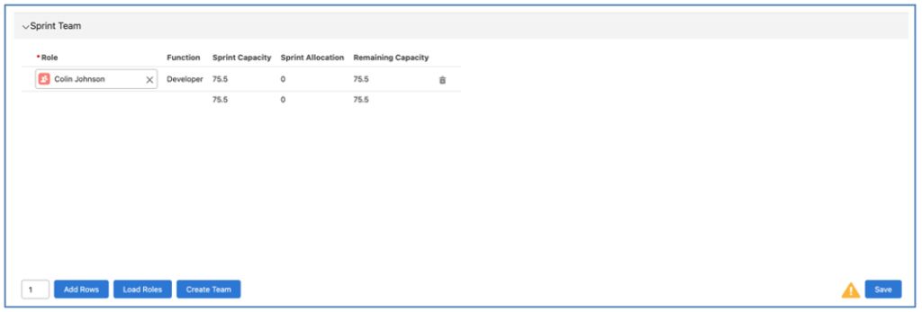 8. Sprint Board Adding Team Members Mission Control Salesforce Project Management