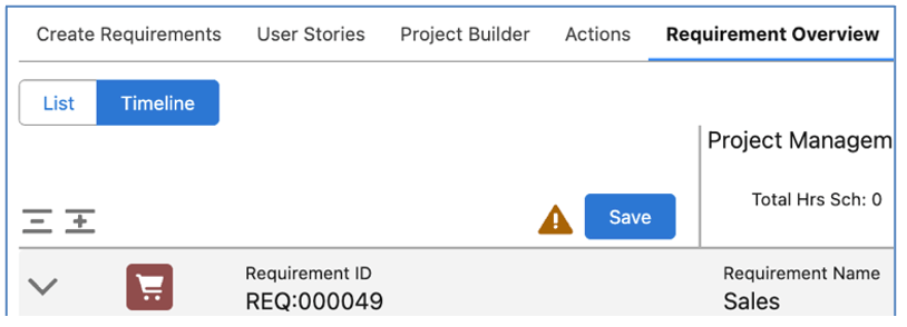 16. Epic Board Timeline Save Notification Mission Control Salesforce Project Management