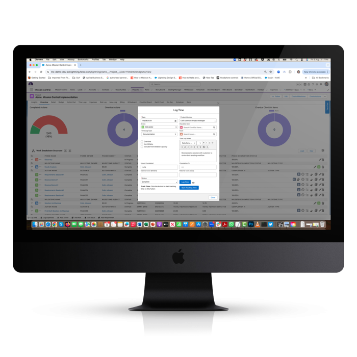 Project Time Tracking Log-Time-from-Project-Overview