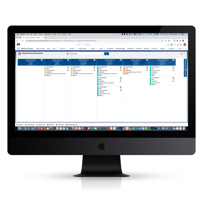 Program Management Story-Board---Gantt-Requirements